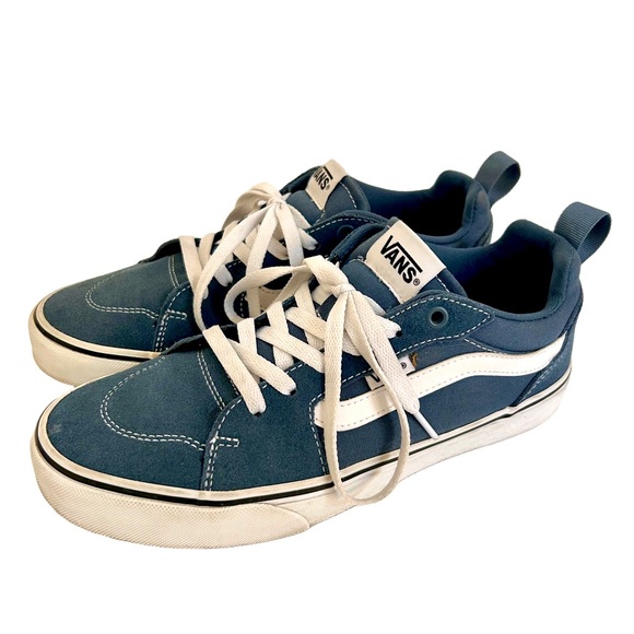 Vans Other - Vans Men’s Teal Suede Low Top Trainers Sneaker Size 8